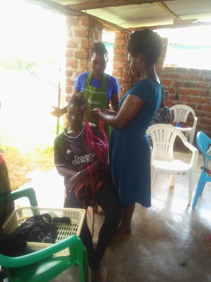 Hairdressing training