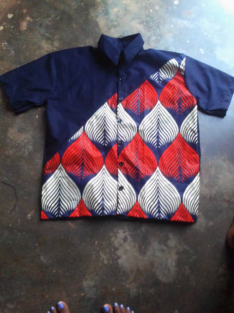Shirt made