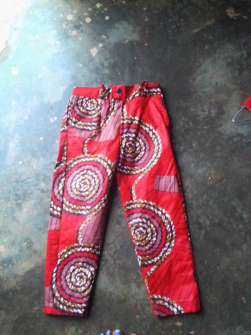 Trouser made